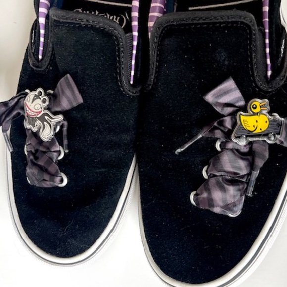 Vans x The Nightmare Before Christmas Slip-On Lace Shoes. Unisex Men7.5 Woman 9 - Picture 2 of 7